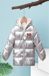 Kinder Jungen Mädchen Kapuze Casual Coats Mode warme Kleider 26 Jahre Kinder einfacher Jacke Herbst Winter verdicken Outwear7088712