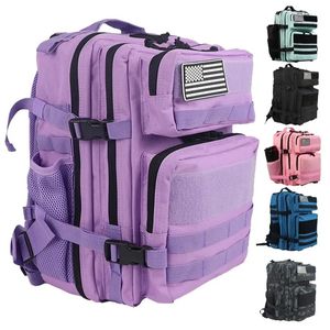 Taktisk ryggsäck Gym Fitness med Molle 25L 45L Travel Laptop Ryggsäck 240529