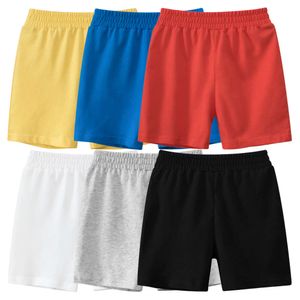 2024 Summer New Children's Sports Candy Color Pants Short Pantaloni per ragazzi Shorts Beach Shorts Cotton Biln Abside L2405
