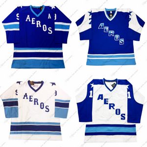1972 Houston Eros Hockey Jersey Custom Alla namn och nummer