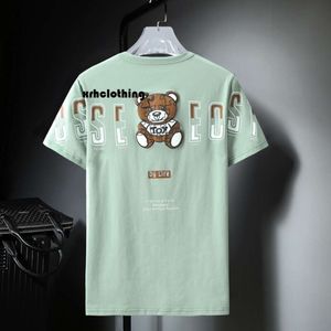 Mens Designer T-shirt 2021 Summer Up Men's Tokyo Cotton T-Shirt Märke mångsidigt halvt trendigt fett Kort ärm 2156