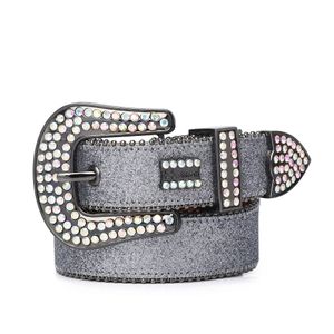 Designer BB Belt Simon Belts para homens Mulheres brilhantes cinturões de diamante preto Branco branco com strass bling como presente Baiteng