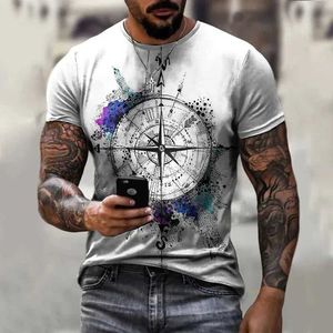 Men's T-Shirts Summer Fashion 3D Print Short Sleeve O-Neck Men Street Style Oversize Male T Shirts Cross Pattern Hip Hop Clothing Unisex Tees z240531
