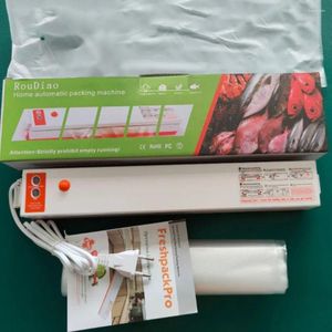 Storage Bags Portable Electric Automatic Household Kitchen Food Vacuum Packaging Machine Sealing Film