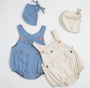 Infant Clothing Baby Romper Boys Unisex Kids Girls Overalls born Clothing Denim Baby Boys Romper Loose Toddler Jumpsuit 2107284436572