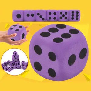 Dice Games 38mm Giant EVA Foam Dice Large Six Sides Dice Kids Educational Counting Toys Children Party Game Dice Board Game Dices s2452318
