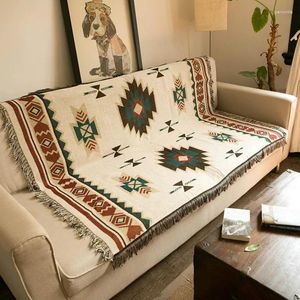 Blankets Bohemia Morocco Geometric Blanket Rug Sofa Cover Tapestry Picnic Camping RV Bedding Sheet Soft Comfortable Warm