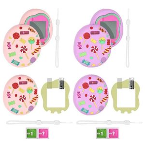 Electronic Pet Toys Game Accessories Virtual Pet Machine Case Shockproof Anti-scratch Screen Protector Silicone Soft Back Shell for Tamagotchi Uni S2453107