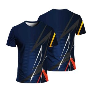 Mäns T-shirts Summer Fashion Sports Mens T-shirt Loose and Bekväm daglig rund nacke plus storlek Kort ärm Z240531
