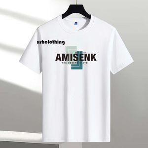 T shirt Men modal 2024 Summer Nowa cienka krótka koszulka dla modnej marki Instagram luźne na pół rękawie