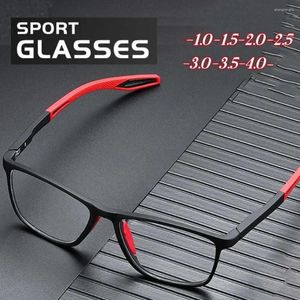 Occhiali da sole donne silicone ultraleggero Tr Sport Myopia occhiali da uomo Anti blu e occhiali da occhio anti-tedezione occhiali da prescrizione oculari