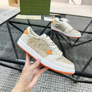 Designer Trainer Sneaker Virgil Casual Shoes Calfskin Leather Abloh Black White Green Red Blue Leather Overlays Platform Low Sneakers 5.08 03