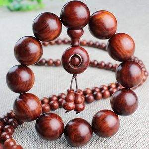 Strand Factory Wholesale Zambia Lobular Rosewood Bracelet Beads Amusement Article Live Supply Red Sandalwood