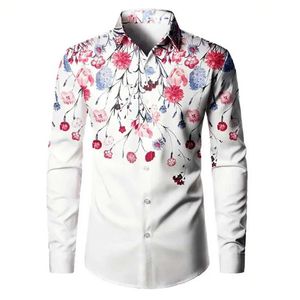 Koszulki męskie garnitur modowy koszulka T-shirt luksusowy guziki klapy swobodny zewnętrzny strt męski top miękki wygodny wzór HD nowy Plus rozmiar Y240529