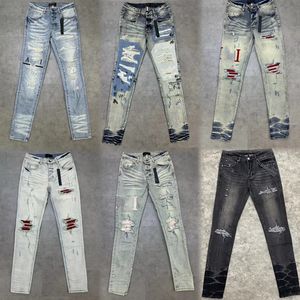 Мужские дизайнерские джинсы для брюк мужски для бренда джинсы мужчины высококачественное качество прямая мотоциклетная вышива