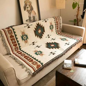 Blankets Bohemian Cotton Linen Blanket Mandala Geometry Sofa Bed Home Decoration Plaid Hanging