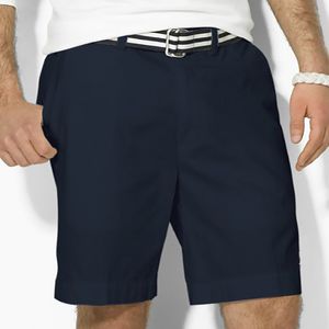 Högkvalitativa herrpolo shorts designer casual kort bomull knä längd mode formalpants djur tryck häst broderi andas sommar sommar