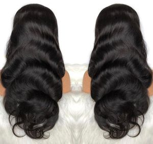 Body Wave 360 Full Lace Frontal Wigs Pre Plucked With Baby Hair Remy Human Hair Wigs Natural For Black Women new5976976