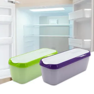 Storage Bottles Convenient Food Box Non-Slip Bottom Dust-Proof Ice Cream Large Capacity Container