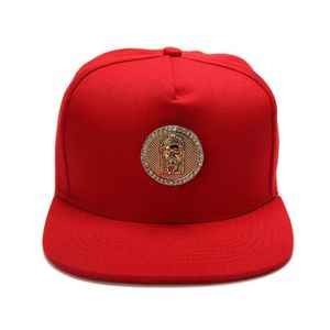 Hip Hop Jesus Baseball Cap Blue Red Black Snapback för män Bomull Casual Justerbar Mens Unisex Hats 241G