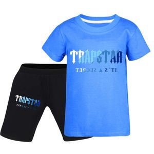 Kids Tracksuit Designer Clothes Boys And Girls Casual Sweatsuit Letter Printed Two Piece Set Short Sleeve T-shirt And Shorts 2Pcs Sets For Childern Outfits