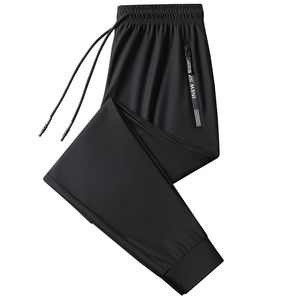 Calça de seda de nylon de nylon l-8xl