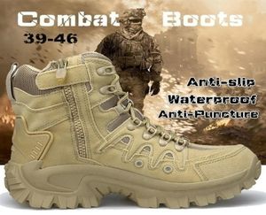 Outdoor -Männer Wanderschuhe atmungsaktives Sand Militär Taktik Kampffamitenstiefel Wüsten -Turnschuhe Antislip Trekking Schuhe9959041