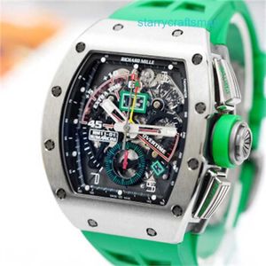 Richamills Watches RM Tourbillon Na rękę Richamills/Rm Męski zegarek RM 11-01 Titanum stopowa igła 30,25 38,45 mm pełny zestaw 2017 Wn-Zmud