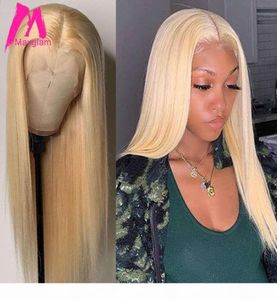 613 Blonde Lace Front Human Hair Wigs 4x4 Closure 13x4 Straight Hd Frontal Wig Full 30 Inch Pre Plucked For Black Women6619548