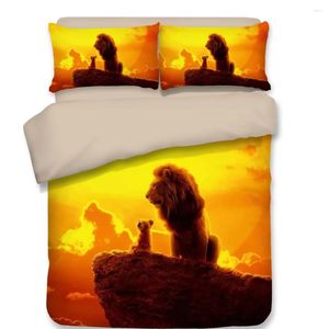 Bedding Sets 3d Oil Printing Animal Lion Leopard Tiger Twin/single Full Queen Size 3/4pcs Set Without Comforter
