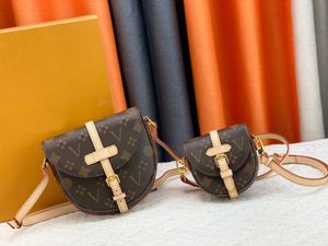 M46634 M46643 Bag w torbie TOTE TOTE oryginalne skórzane design torba na siodło klasyczny mini ramię crossbody pakiet torebka torebka torebka