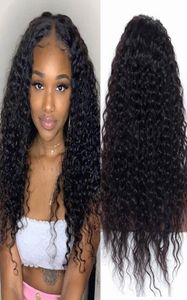 Curly Human Lace Wigs 10A Grade Brazilian Malaysian Virgin Soft Human Hair Lace Front Wig With Baby Hair Full Lace Wigs Bleached K8346570