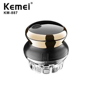 Nożyczki Stalki Automatyczne męskie fryzjer Kemei KM-887 360 stopni Bryzber Electric TRIMER USB G240529