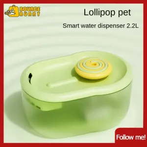 Matare husdjur vatten dispenser katt vatten dispenser automatisk levande vatten intelligent vatten matare konstant temperatur dricksvatten stort