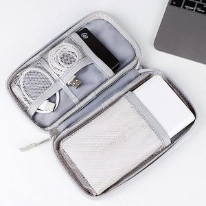 Storage Bags Portable Bag For Digital Accessories Home Travel Cable Headphone Gadget Pouch Office Desktop USB Wire Organizer