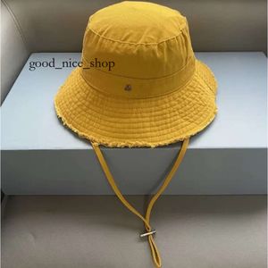 Jaquemuss Hat Designer Bucket Hat Woman Women Brodmed Hat Fisherman Summer Le Bob Umbrella ao ar livre Jaquems Cap 1d5a