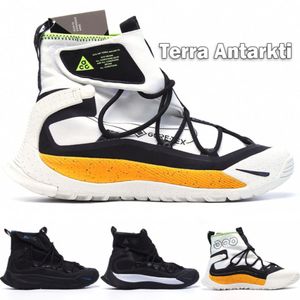 최고 ACG Terra Antarktik GTX 야외 하이킹 신발 하이 컷 방수 트레일 운동화 대학 골드 블랙 자정 청록색 남성 W7321282