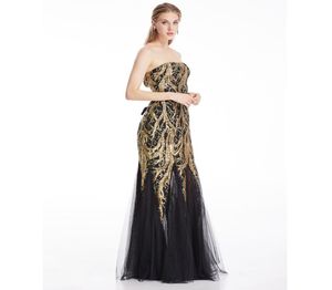 angelfashions 여성 끈이없는 연인 스팽글 Paillette Tree Branch Tulle Mermaid 드레스 신부 파티 가운 여성 1019382671