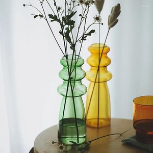 Vases Glass Flower Vase Home Decor And Table Centerpieces Gifts For Friends Family Christmas Wedding Bridal Shower