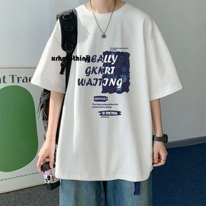 メンズデザイナーTシャツACUウェア|ピュアコットンショート2024夏のファッションブランドルーズハーフスリーブトップウェアメンズアメリカンTシャツ
