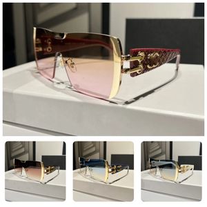 Summer Womens Solglasögon Mens Solglasögon Designers Sun Glasses Women Sonnenbrillen Shades Designer UV 400 Resande kvinnliga Sunnies Simple GA0151 H4