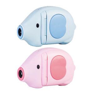 Bubble Machine Musical and Lighting Automatic Bubble Maker Cute Elephant Bubble Blower Camera Toy for Kids Boys Girls 240523