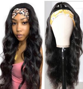 Headband Wigs For Black Women Malaysian Body Wave Human Hair Wigs With Headband Remy Headband Wig Human Hair6316494