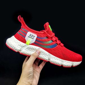 Red Men's Sneakers Breathable Running For Comfortable Classic Casual Shoes Men