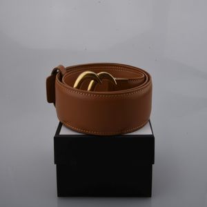 2021 Fashion Big buckle genuine leather belt with box designer men women high quality mens belts AAA255558588 229q
