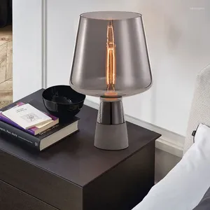 Bordslampor Modern Flexo Luminaria de Mesa Glass Desk Lamp Studie Förstorare USB TATTOO LED LIGHT Multifunktionell vardagsrumsläsning
