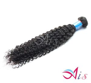 Lägsta rabattklass 7A 1228 tum indiska peruanska malaysiska brasilianska hår 1PCSlot Curly Wave Hair Weaves Color 1B Human Hair 9349248
