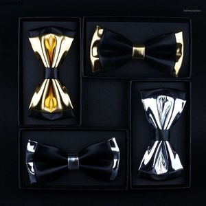 Bow Ties Exclusive Design Of Double Color Matching Bowtie Dress Wedding Groom Man Mens