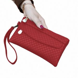 portable Fi Pu Leather Women Wallet Clutch Women's Purse Phe Wallet Female Waterproof Phe Pocket w0HM#