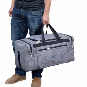 men Travel Bags Hand Lage Oxford Waterproof Big Travel Bag Busin Large Capacity Duffle Travel Bag 80gx#